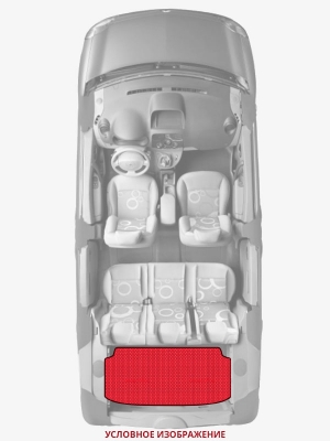 ЭВА коврики «Queen Lux» багажник для Toyota Cresta